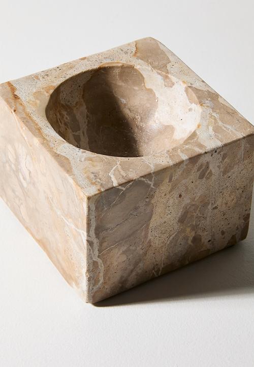 Sixth Floor - Marble & Wood Pestle & Mortar - Natural