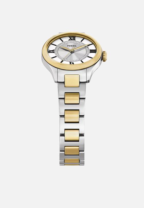 Fossil - Gilmore 2-Tone Steel  Es5422 Watch - Silver/Gold