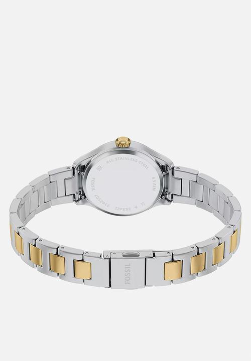 Fossil - Gilmore 2-Tone Steel  Es5422 Watch - Silver/Gold