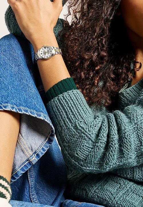 Fossil - Gilmore 2-Tone Steel  Es5422 Watch - Silver/Gold