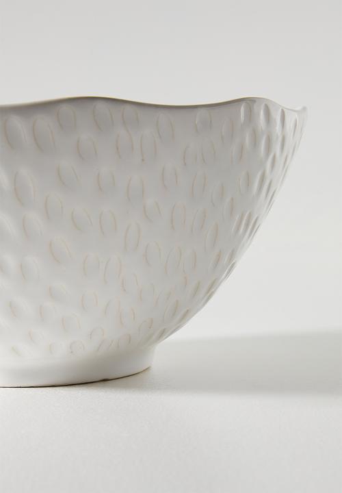 Urchin Art - Salad Bowl Medium - white