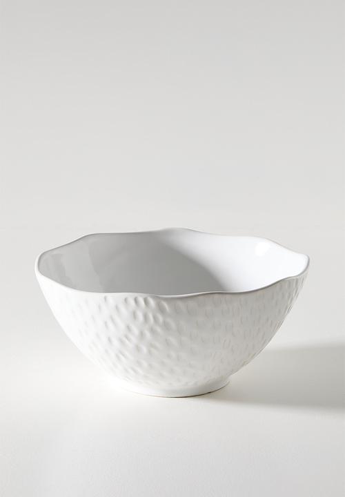 Urchin Art - Salad Bowl Medium - white