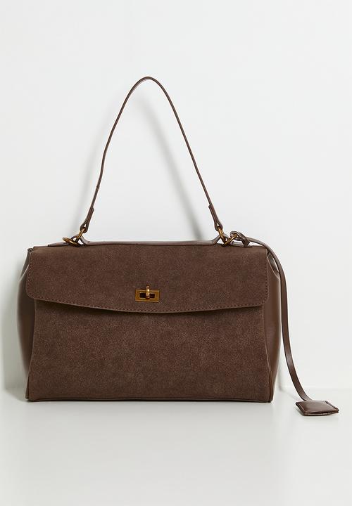Tessa Design - Aubin Satchel Bag - Brown