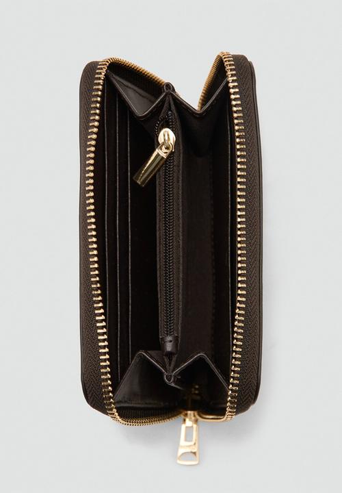 MANGO - Dolores Card Holder - Dark Brown