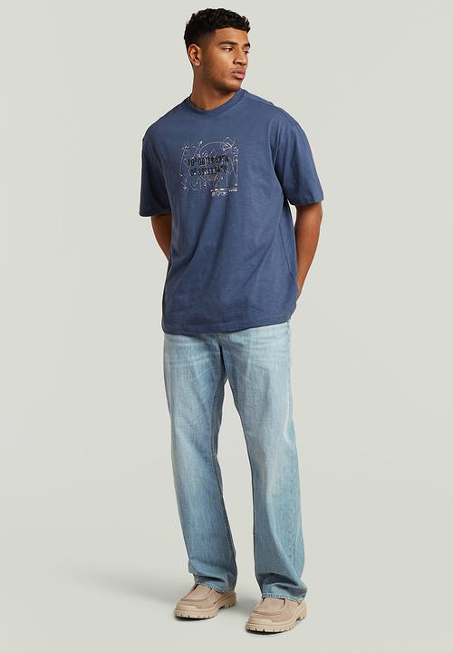 G-STAR - Coord Gr Relaxed R T - Rank Blue