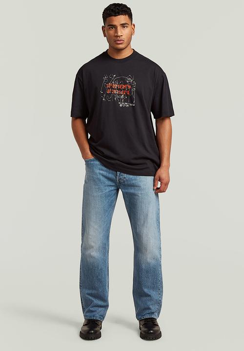 G-STAR - Coord Gr Relaxed R T - Dk Black