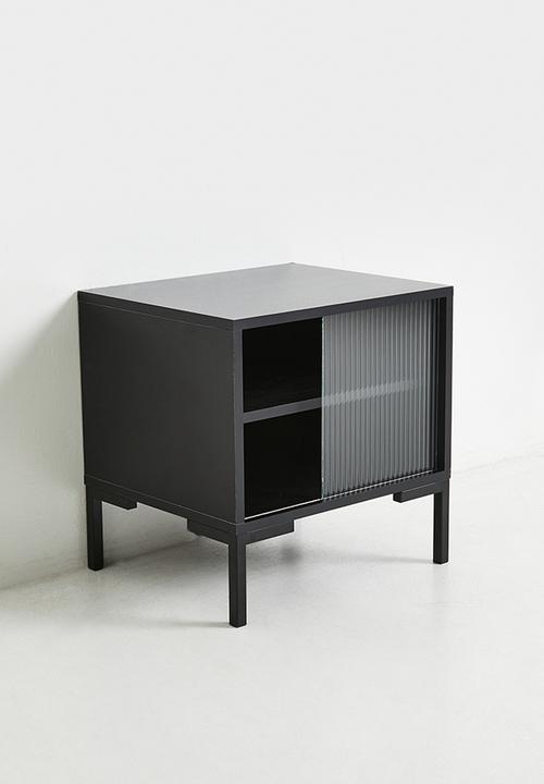 Sixth Floor - Titus Bedside Table - Black