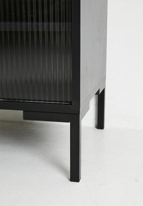 Sixth Floor - Titus Bedside Table - Black