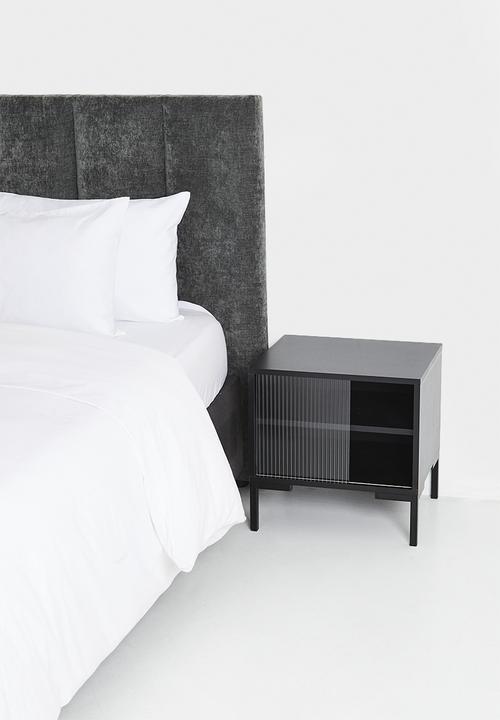 Sixth Floor - Titus Bedside Table - Black