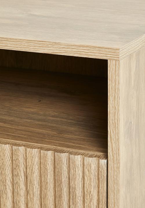 Sixth Floor - Carried Bedside Table- Natural