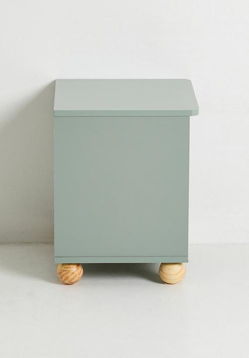 Sixth Floor - Kinder Cube Bedside Table - Mint
