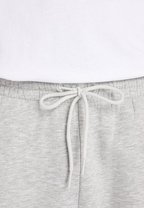 New Balance  - New Balance Open Hem Brushed Fleece Pant - Grey