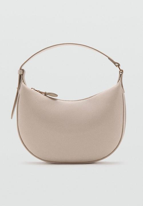 MANGO - Delia Handbag - Natural