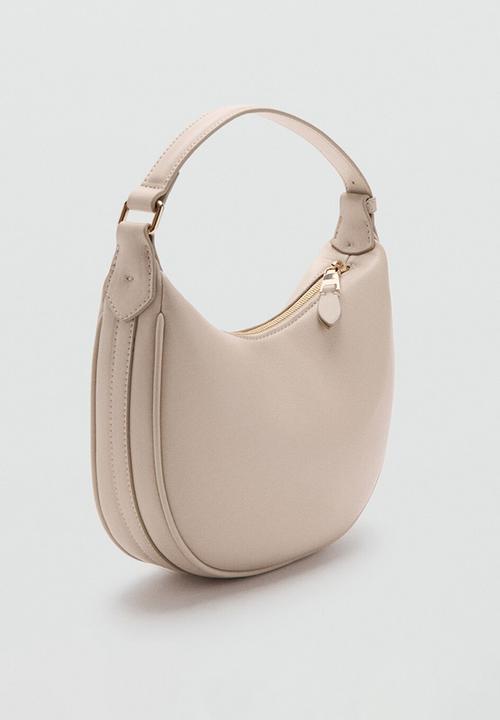 MANGO - Delia Handbag - Natural
