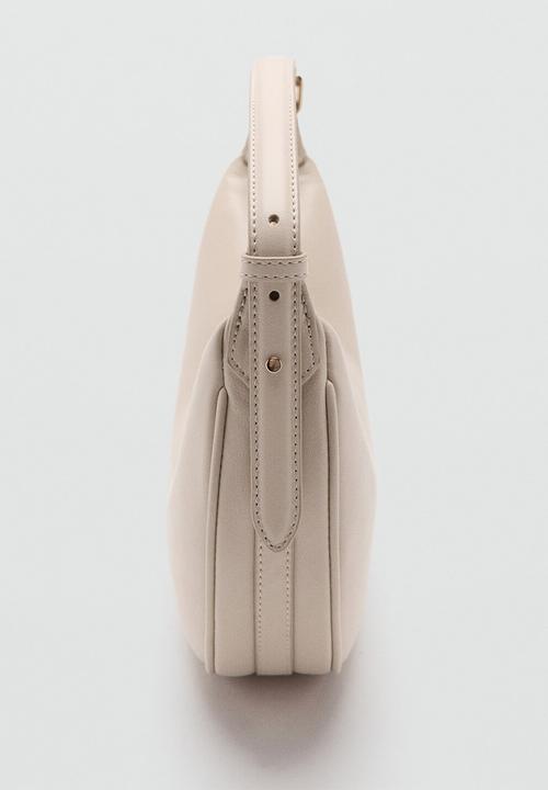 MANGO - Delia Handbag - Natural