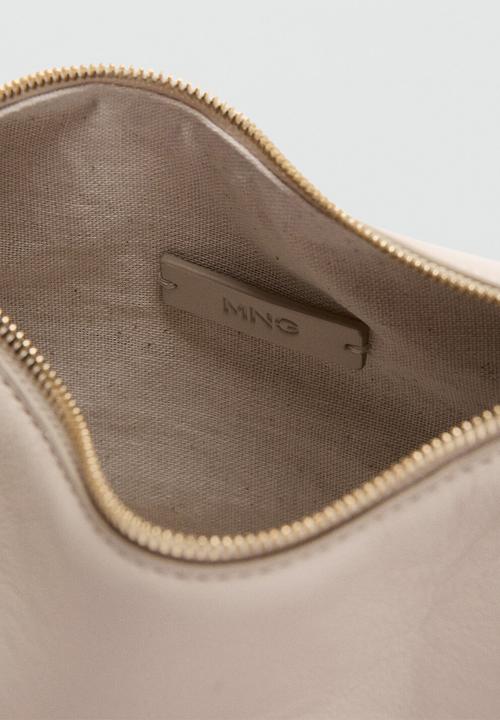 MANGO - Delia Handbag - Natural