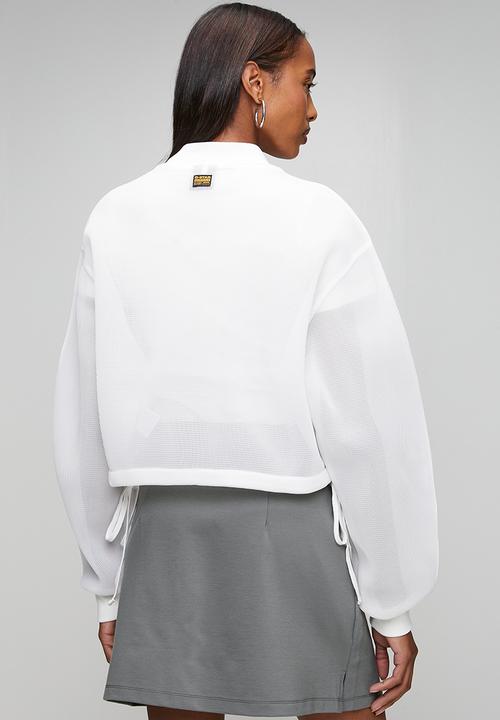 G-STAR - Meshy binding jacket wmn - milk