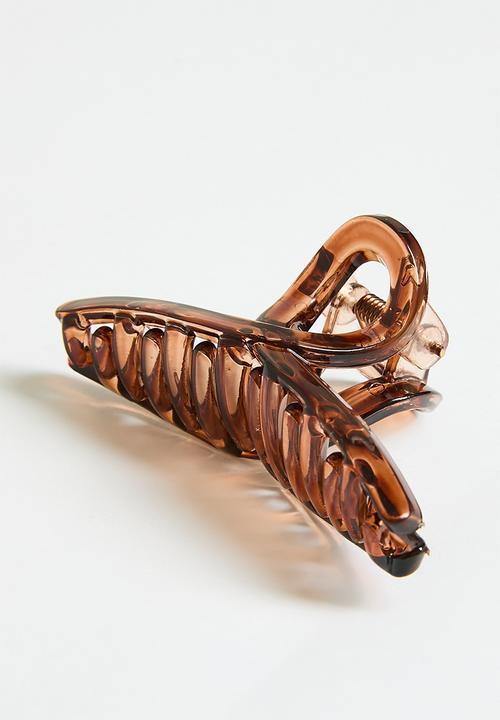 Tessa Design - Danae Claw Clip Set - Brown