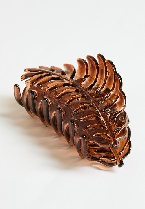 Tessa Design - Danae Claw Clip Set - Brown