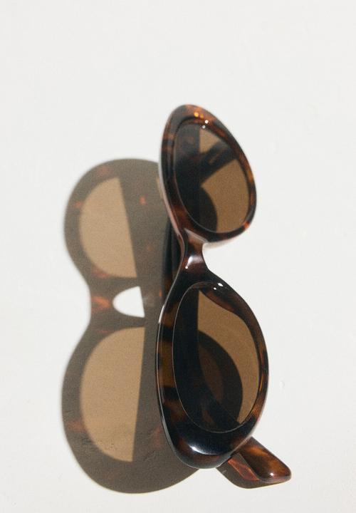 MANGO - Marian Sunglasses - Dark Brown