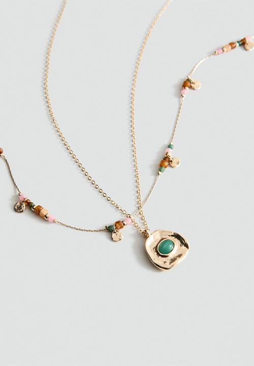 MANGO - Mariana Necklace - Gold