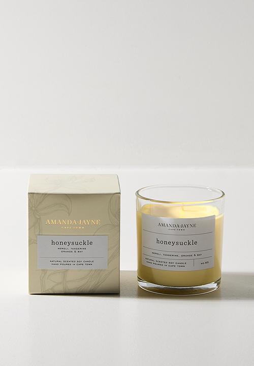 Amanda Jayne - Honeysuckle Single Wick Soy Candle