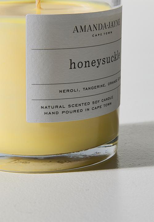 Amanda Jayne - Honeysuckle Single Wick Soy Candle