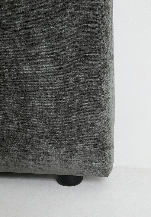 Sixth Floor - Fluted Headboard - Charcoal