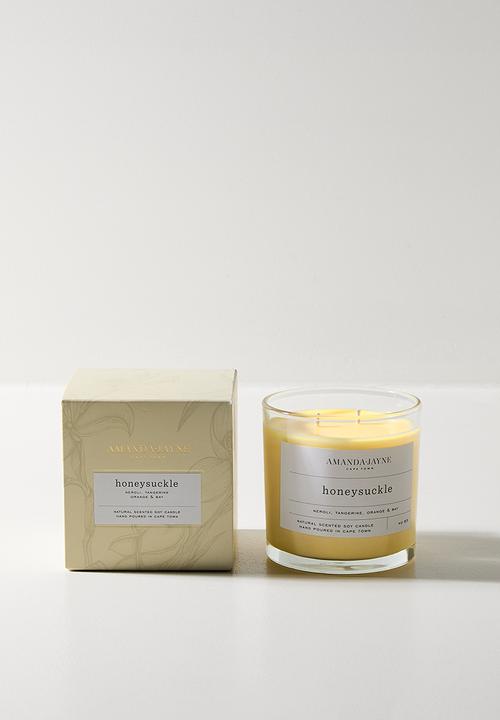 Amanda Jayne - Honeysuckle Double Wick Soy Candle