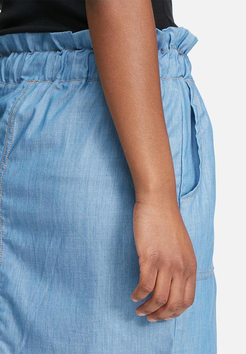 dailyfriday - Short paper bag skirt