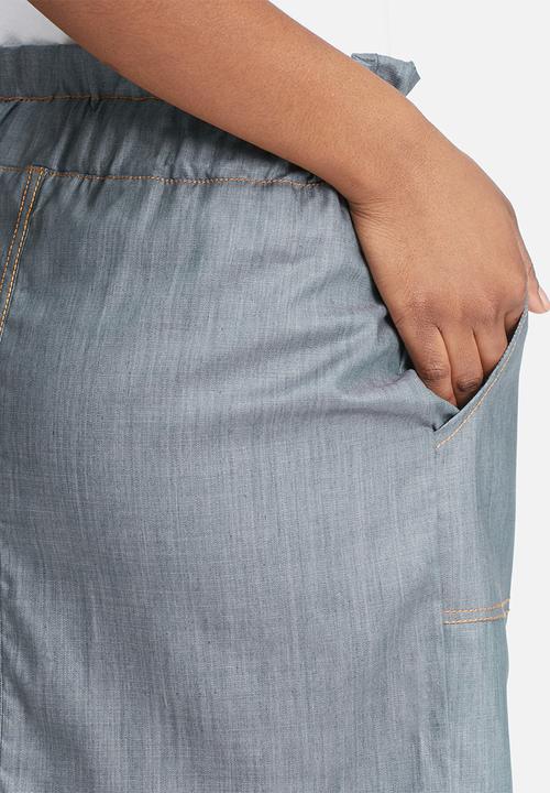 dailyfriday - Short paper bag skirt
