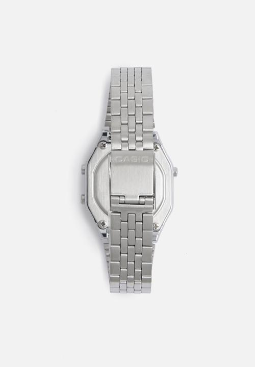 Casio - Retro digital watch - silver