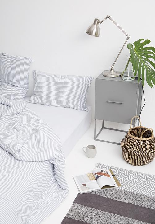 Sixth Floor - Stripe jersey cotton set