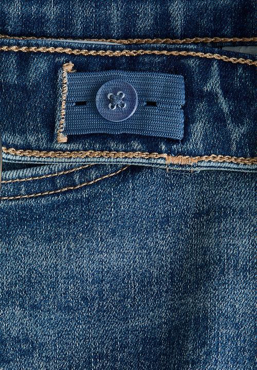 H&M - Superstretch wide leg jeans - washed denim blue