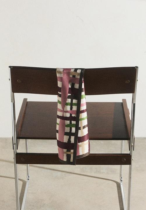 MANGO - Malia Kerchief - Dark Red