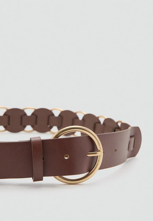 MANGO - Hill Belt - Dark Brown