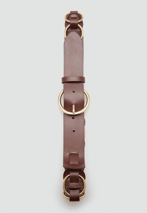 MANGO - Hill Belt - Dark Brown