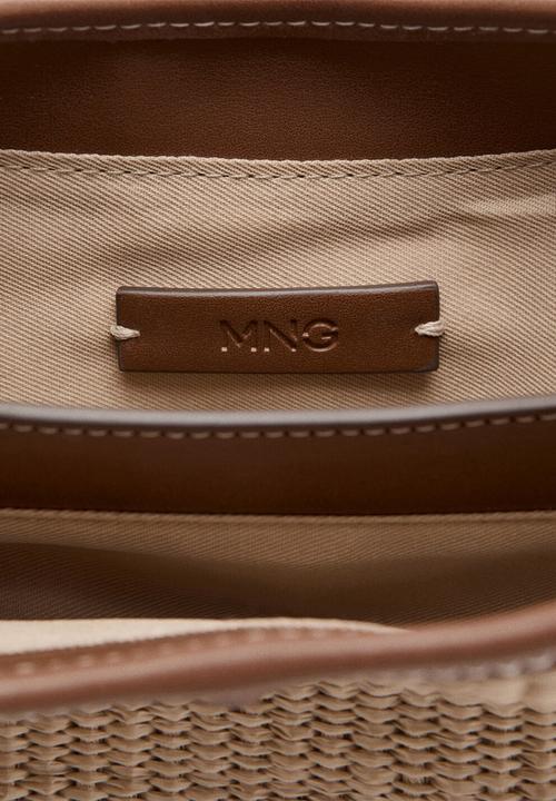 MANGO - Bilma Bucket Bag - Brown