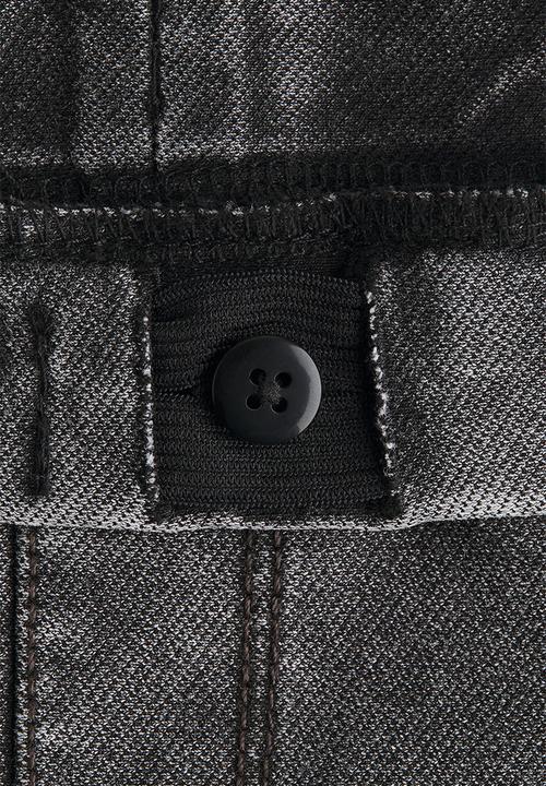 H&M - Wide denim-look trousers - denim grey