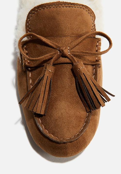 H&M - Warm-lined slippers - brown