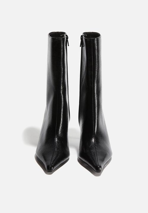 H&M - Heeled ankle boots - black