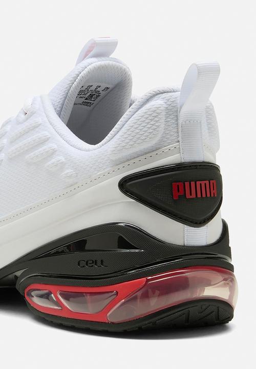PUMA - Meza - PUMA White-PUMA Black-For All Time Red