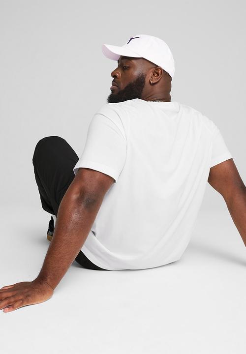 PUMA - ESS Small Logo Tee - PUMA White