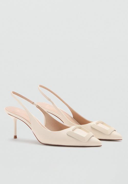 MANGO - Princess heel - light beige