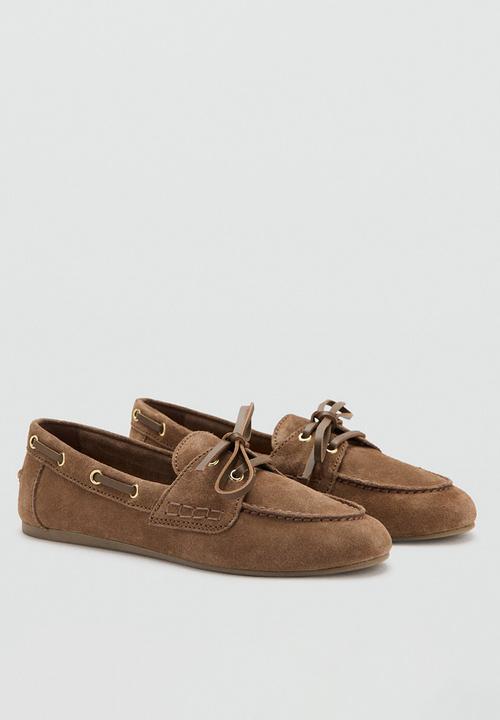 MANGO - Boat shoe - brown
