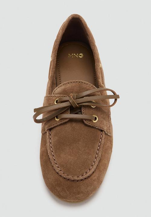 MANGO - Boat shoe - brown