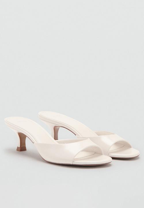 MANGO - Sandy open toe mule - light beige