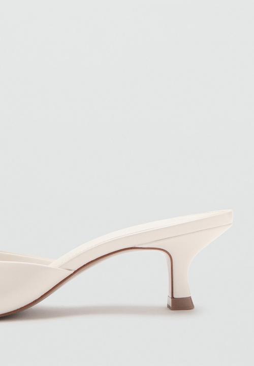 MANGO - Sandy open toe mule - light beige