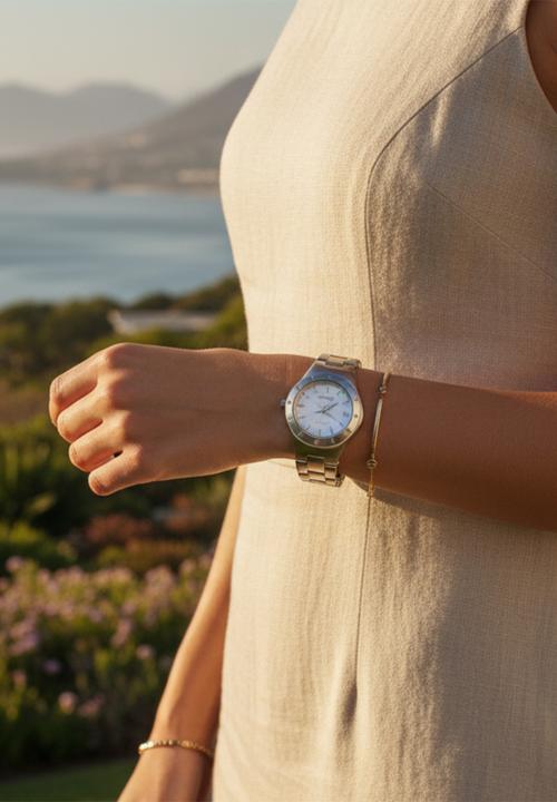 Colmi - ELARA Mother of Pearl Watch CL-7ELAS-D - Silver
