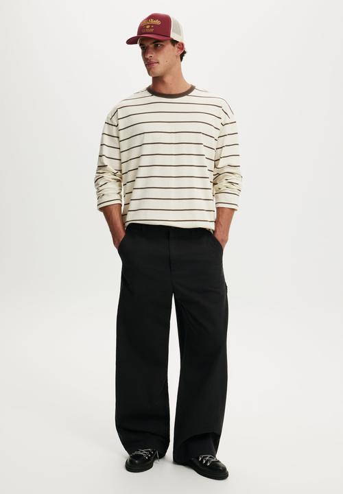 Cotton On - Super Baggy Worker Pant - Onyx